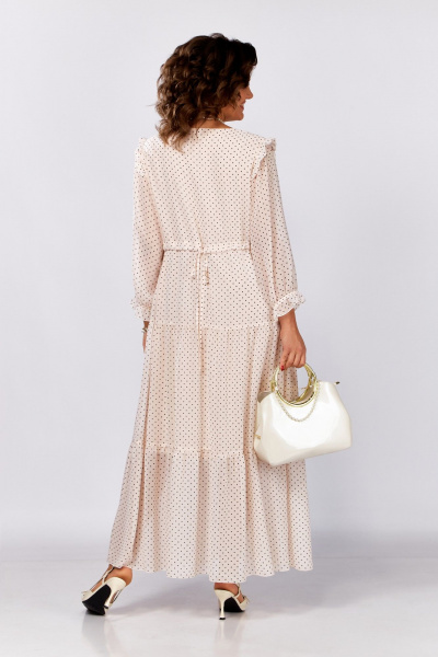 Платье Lady Secret 25301 Пудра+ч.горошек - фото 8