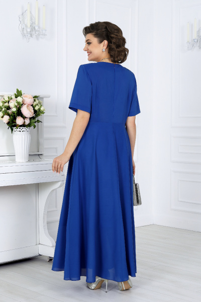 Жакет, платье Ninele 6058 василек - фото 9