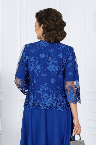 Жакет, платье Ninele 6058 василек - фото 10