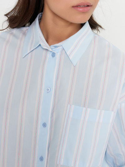 Рубашка Mark Formelle 502985/24-28944П-9 полоска_на_кристалле - фото 24