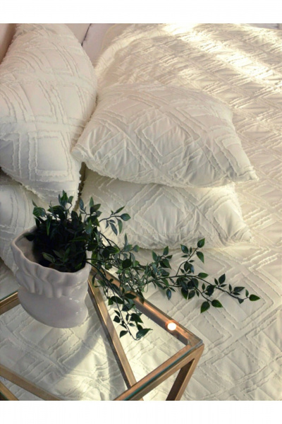 Покрывало Файбертек П.160х210.ПЭ.Shaggy Milk - фото 4