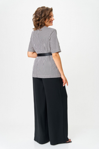 Брюки, жакет Орхидея 1584 черный - фото 2