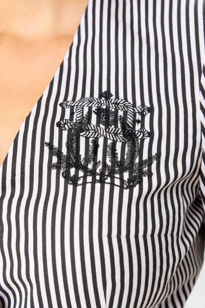 Брюки, жакет Орхидея 1584 черный - фото 6