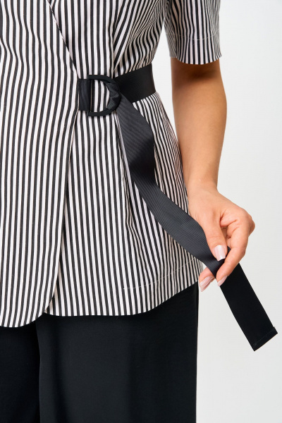 Брюки, жакет Орхидея 1584 черный - фото 5