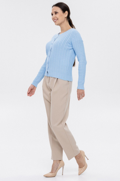 Кардиган AREOLA 13501 голубой - фото 7