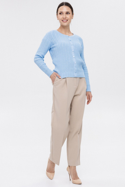 Кардиган AREOLA 13501 голубой - фото 6