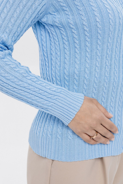 Кардиган AREOLA 13501 голубой - фото 3
