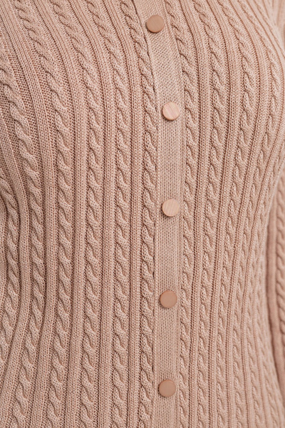 Кардиган AREOLA 13501 коричневый - фото 9