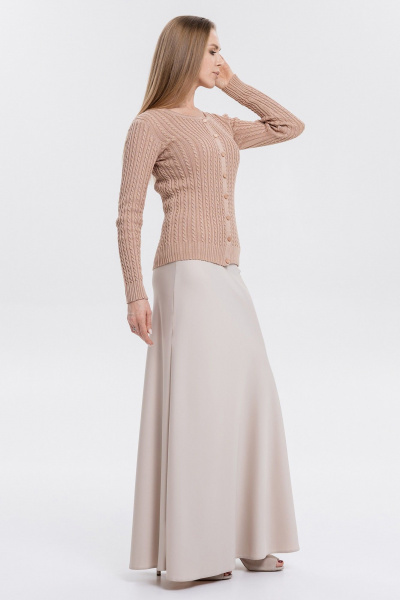 Кардиган AREOLA 13501 коричневый - фото 7