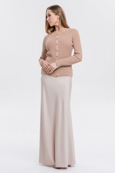 Кардиган AREOLA 13501 коричневый - фото 2