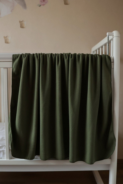 Плед Файбертек ПЛ.100х150.Olive - фото 7