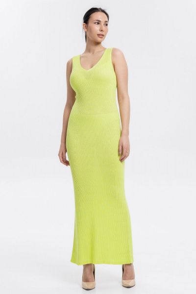 Платье AREOLA 13301 желтый - фото 3