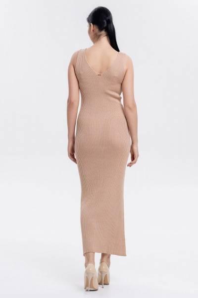 Платье AREOLA 13301 коричневый - фото 6