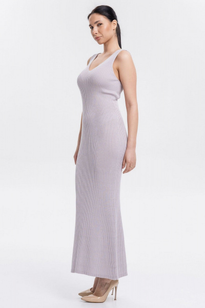 Платье AREOLA 13301 серо-розовый - фото 6