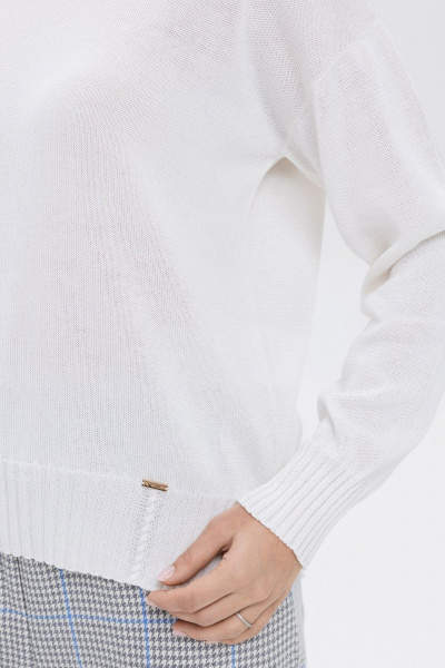 Джемпер AREOLA 13401 белый - фото 11