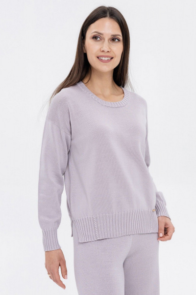 Джемпер AREOLA 13401 серо-розовый - фото 10