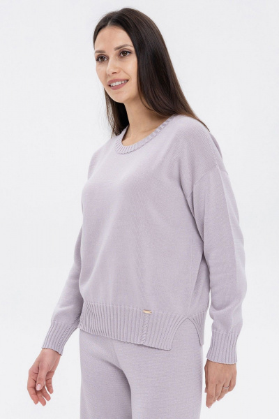 Джемпер AREOLA 13401 серо-розовый - фото 9
