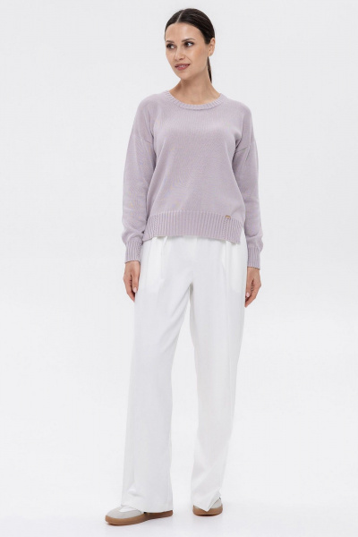 Джемпер AREOLA 13401 серо-розовый - фото 7