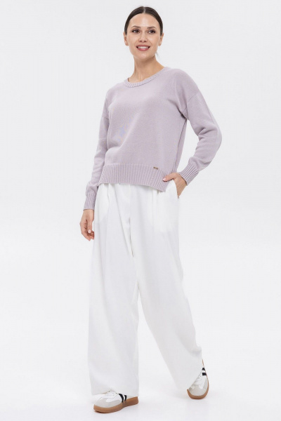 Джемпер AREOLA 13401 серо-розовый - фото 2