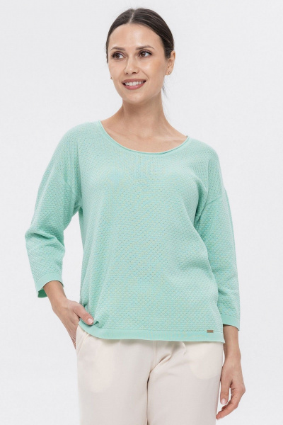 Джемпер AREOLA 13402 бирюзовый - фото 1