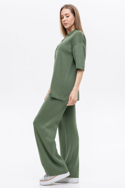 Джемпер AREOLA 13403 зеленый - фото 8