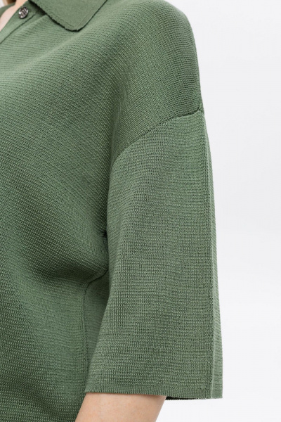Джемпер AREOLA 13403 зеленый - фото 4
