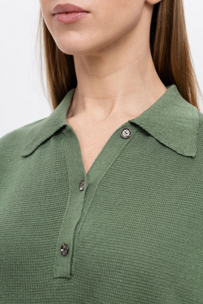 Джемпер AREOLA 13403 зеленый - фото 3