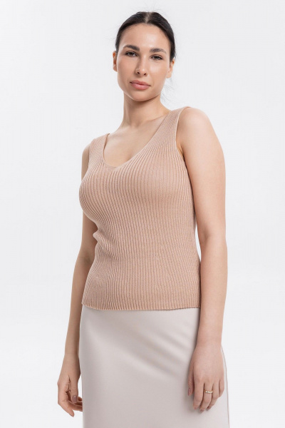 Топ AREOLA 13407 коричневый - фото 8