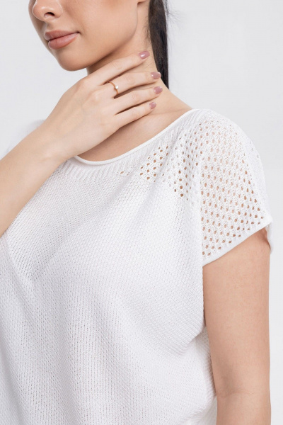 Джемпер AREOLA 13406 белый - фото 8