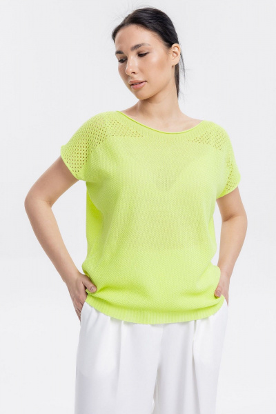 Джемпер AREOLA 13406 желтый - фото 5