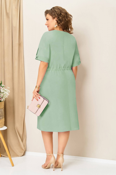 Платье VOLNA 1421 светло-мятный - фото 2