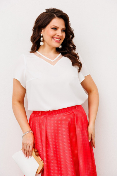 Блуза, юбка Romanovich Style 2-2389 красный - фото 9