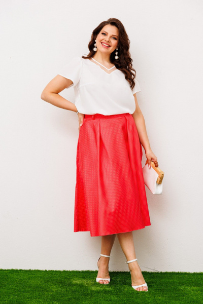 Блуза, юбка Romanovich Style 2-2389 красный - фото 2