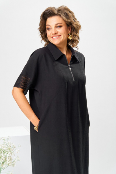 Платье Romanovich Style 1-2813 черный - фото 8