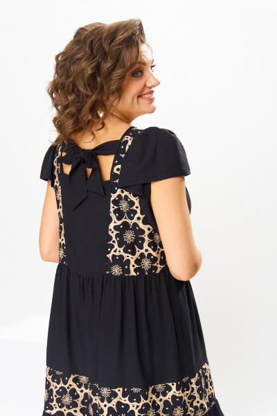 Платье Romanovich Style 1-2810 черный - фото 6