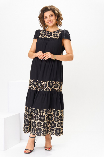 Платье Romanovich Style 1-2810 черный - фото 4