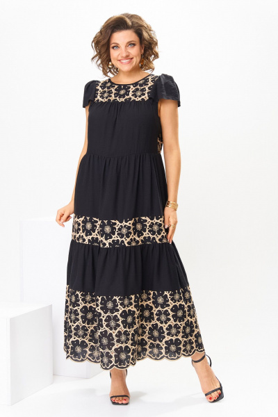 Платье Romanovich Style 1-2810 черный - фото 1