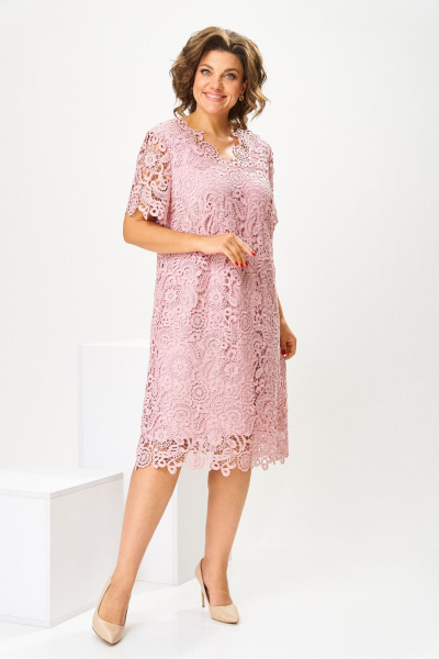 Платье Romanovich Style 1-2352 розовый - фото 3