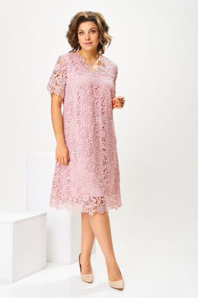 Платье Romanovich Style 1-2352 розовый - фото 2