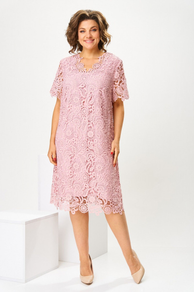 Платье Romanovich Style 1-2352 розовый - фото 1