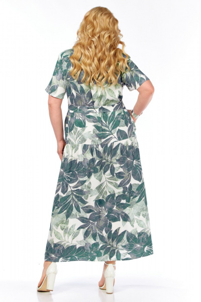 Платье Элль-стиль 2385 тропический_принт - фото 4