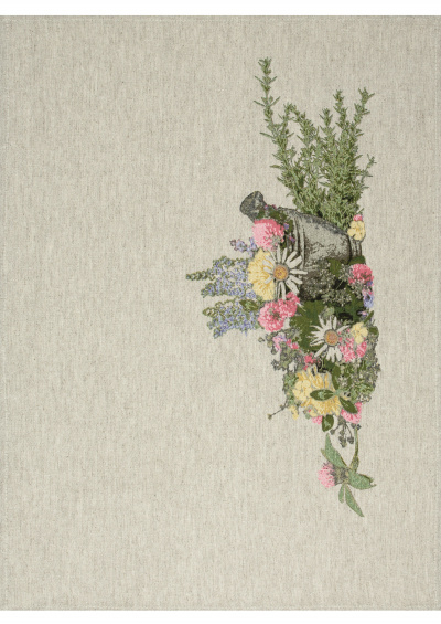 Полотенце Belaruski Len 24С111-ШР/р.п./к. 1 Целебные травы-2 - фото 1