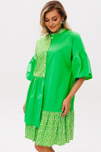 Платье Anastasia 1230.1 зеленый - фото 5