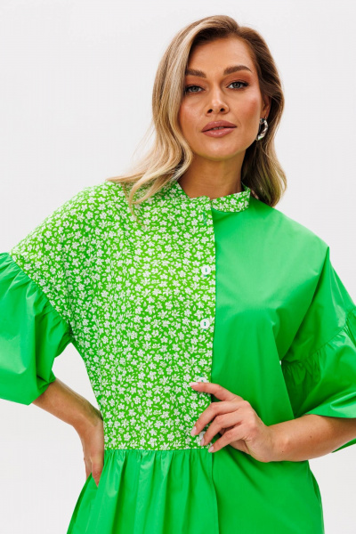 Платье Anastasia 1230.1 зеленый - фото 4