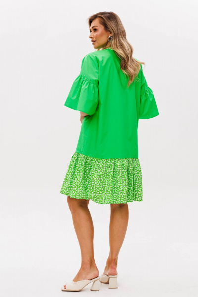 Платье Anastasia 1230.1 зеленый - фото 3