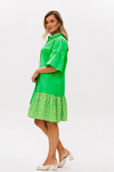 Платье Anastasia 1230.1 зеленый - фото 2