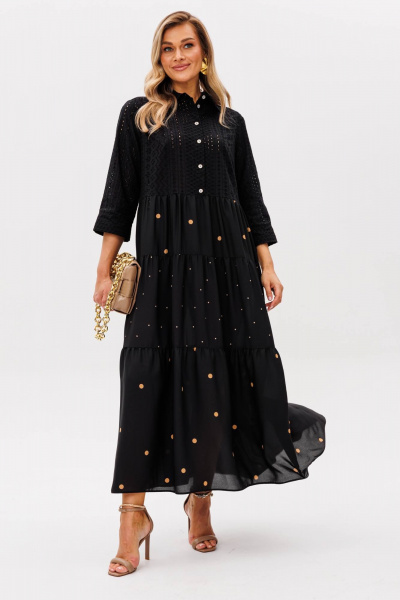 Платье Anastasia 1231.1 черный - фото 1