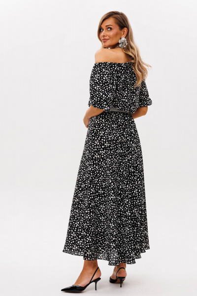 Платье Anastasia 1237 черный(камушки) - фото 2