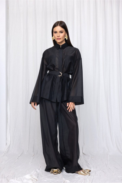 Брюки DEVITA 3011-5 черный - фото 4