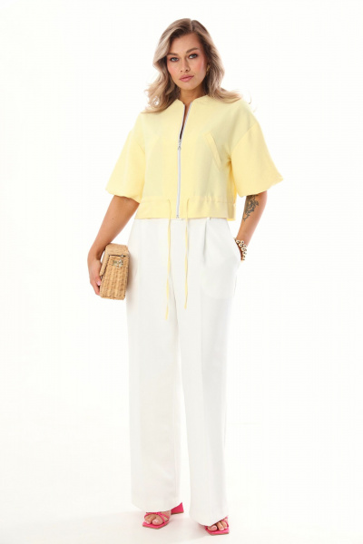 Брюки, бомбер LM К1340146 жёлтый - фото 4